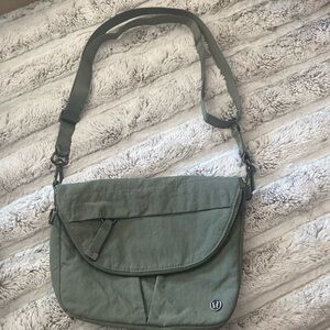 Lululemon Olive Green All Night Festival Crossbody Bag